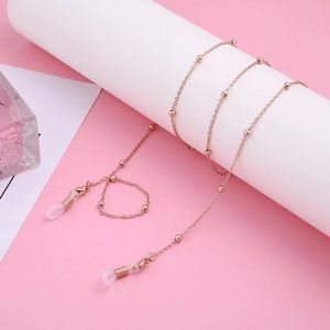 Womens Gold Eyeglass Chains Sunglasses Necklace